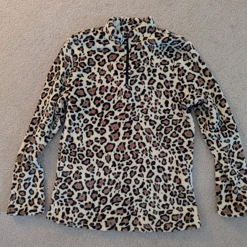 Solution Fleece with 1/4 Zip, Size Medium, Very Soft